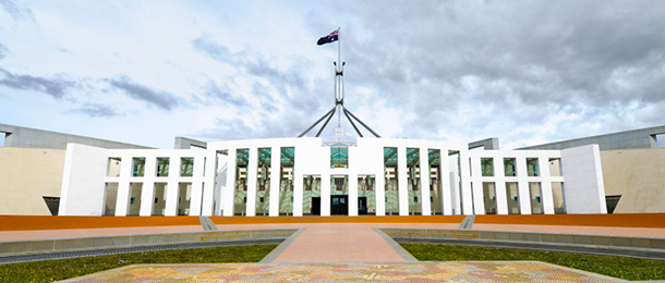 Australian Parliament House, Canberra, ACT.