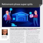 Retirement-phase super splits