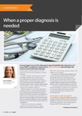 When a proper diagnosis is needed