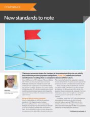 New standards to note